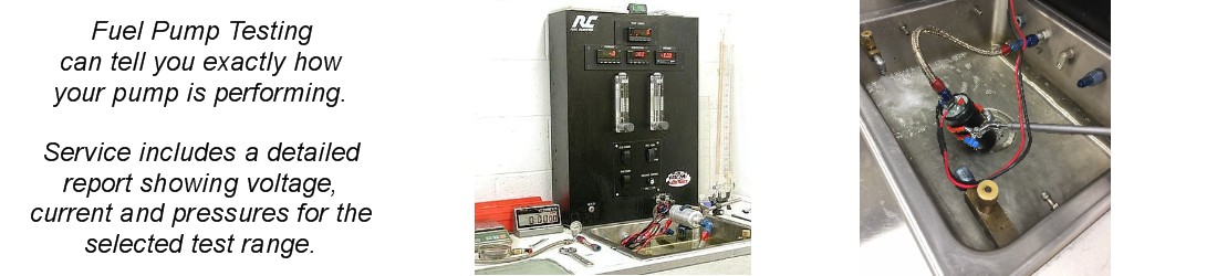 Fuel Pump Testing